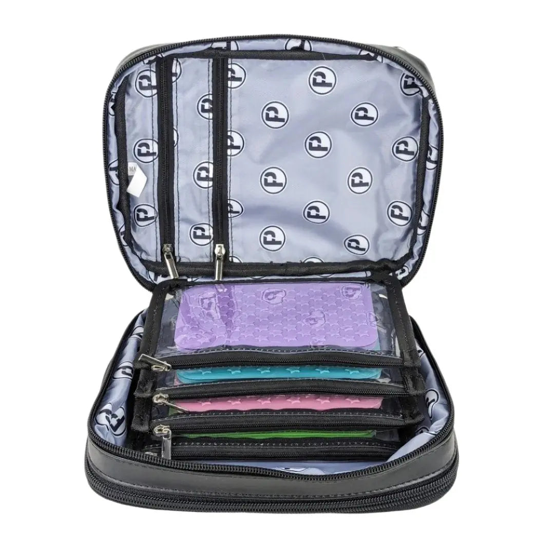 PinFolio® XO Pin Bag – Multi-Functional Pin Display & Storage with Safe'N'Go® Pouches | Holds Up to 5 Mini Boards GoPinPro