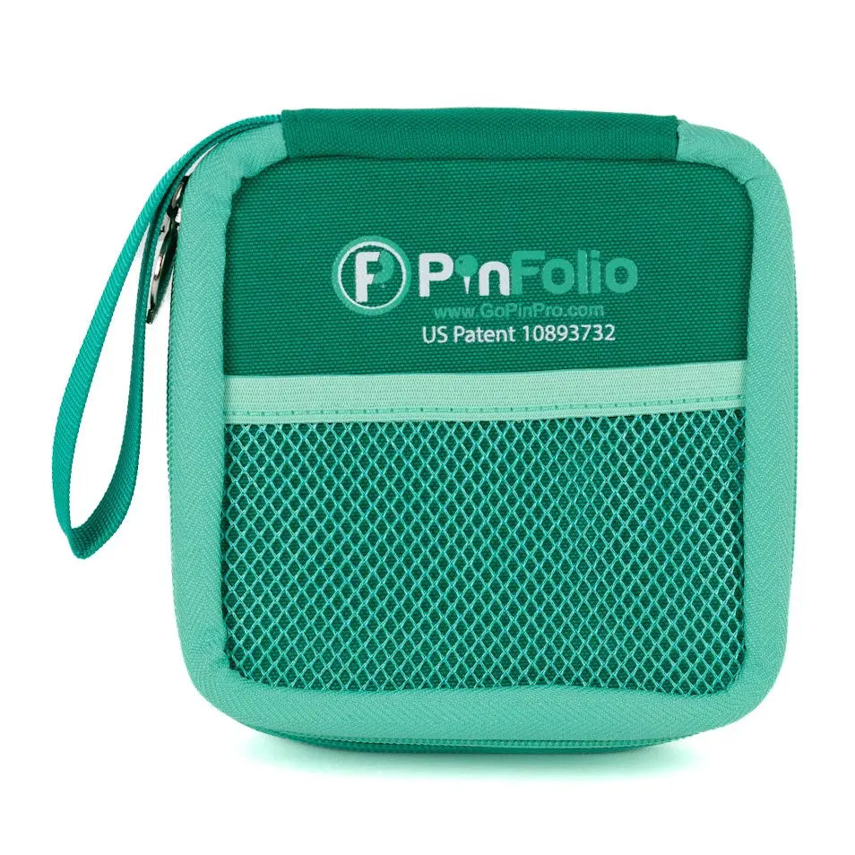 PinFolio® Mini Show – Portable Pin Organizer & Display for Disney Pin Traders | Holds Up to 30 Pins GoPinPro