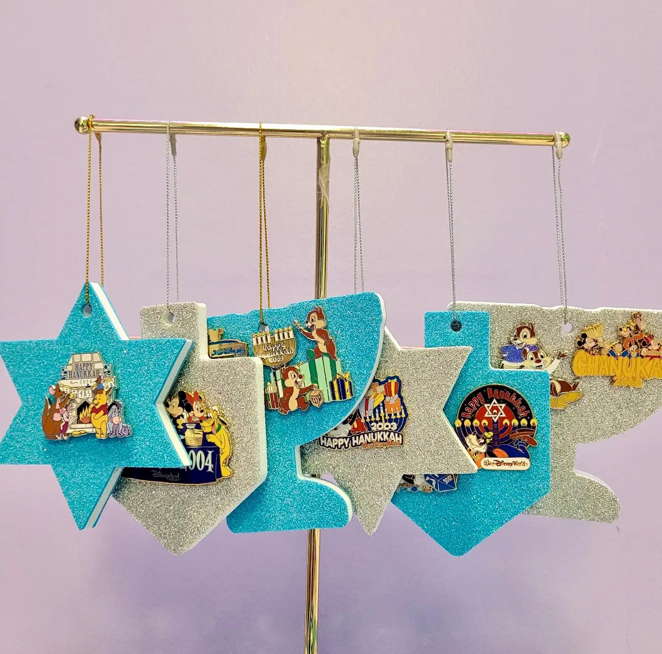 Seasonal PinFolio® Ornaments Set – Holiday Pin Displays | Set of 6 GoPinPro