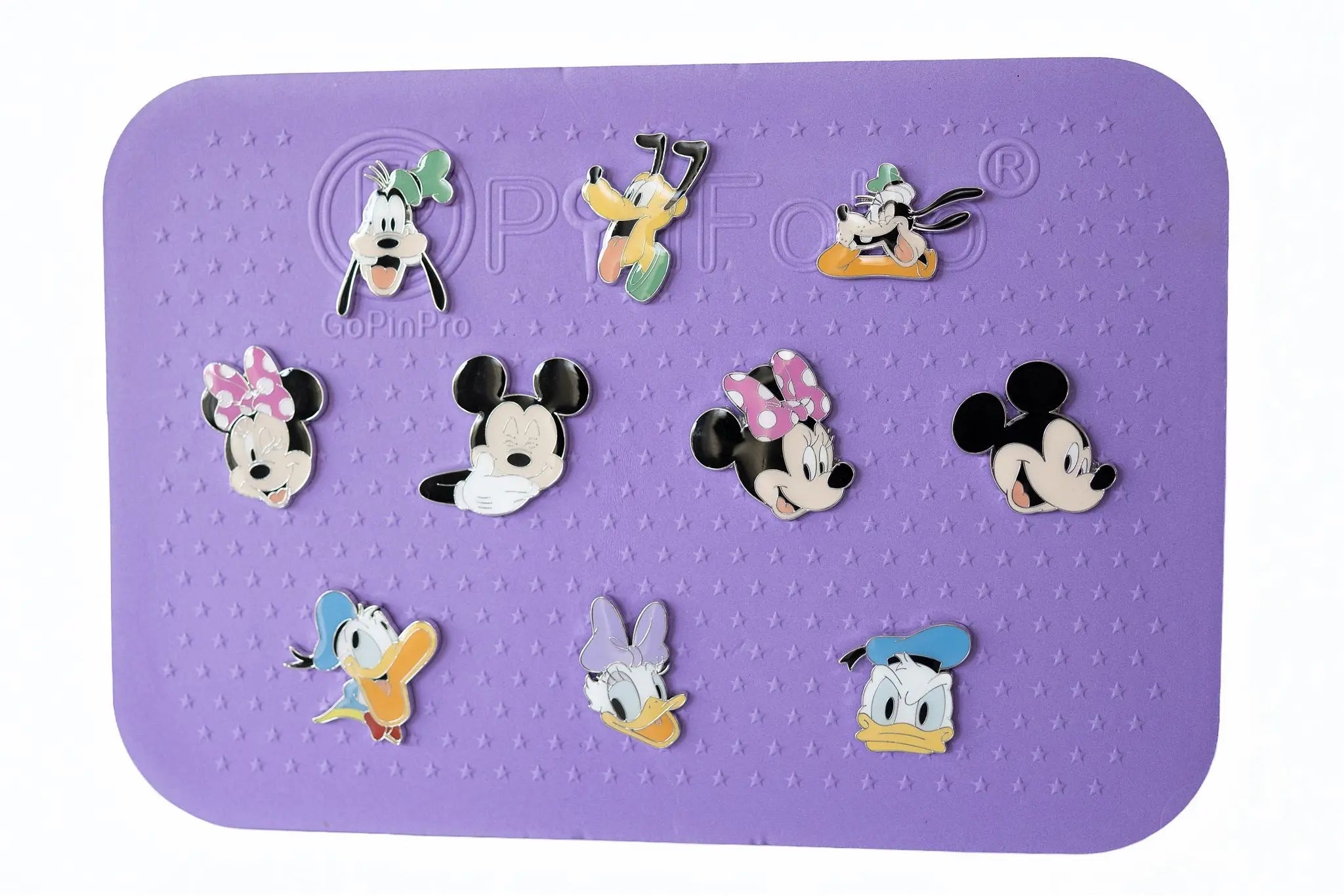 10 Pack – Official Licensed Disney Pins designed by GoPinPro Trading Set GoPinPro