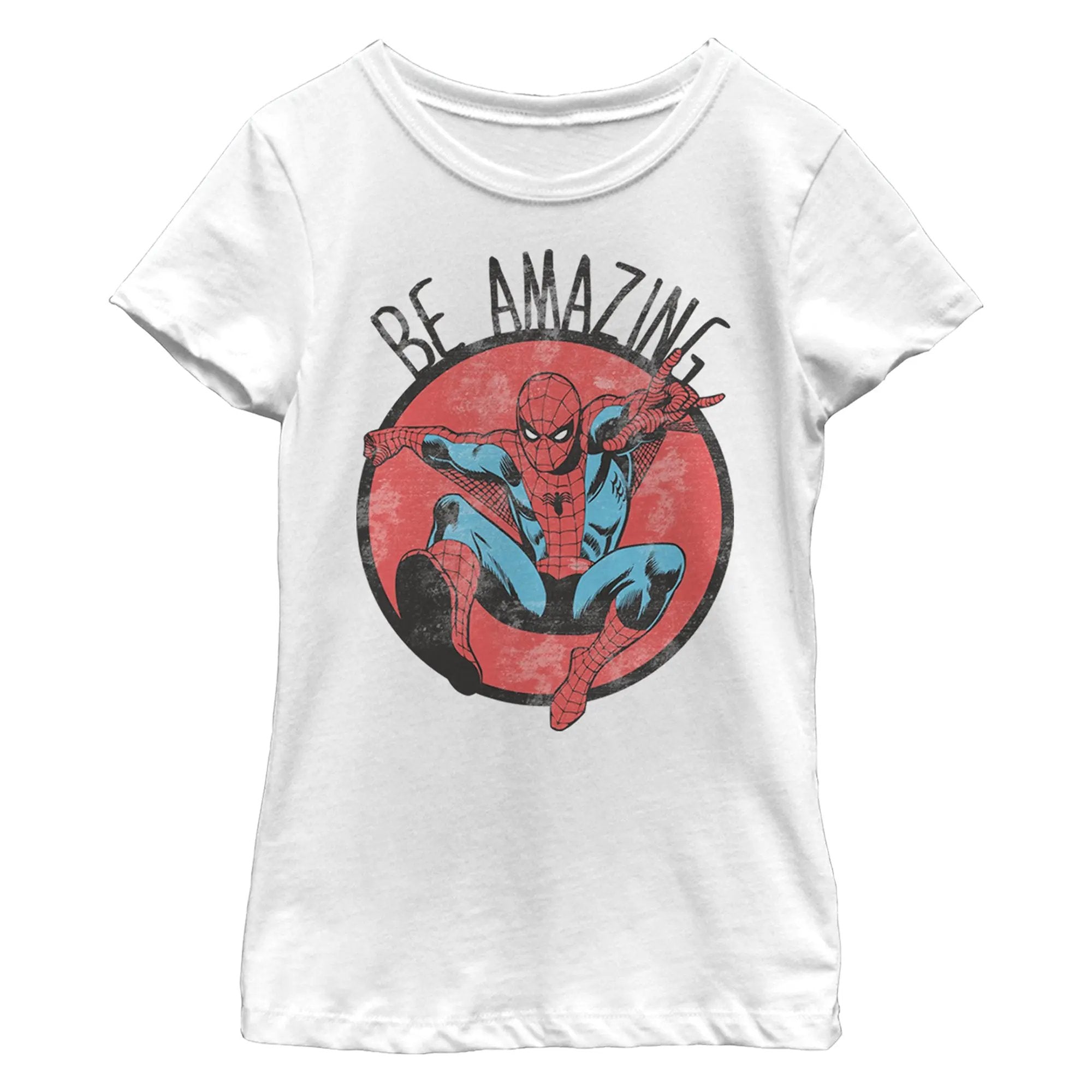 Girl's Marvel Be Amazing T-Shirt