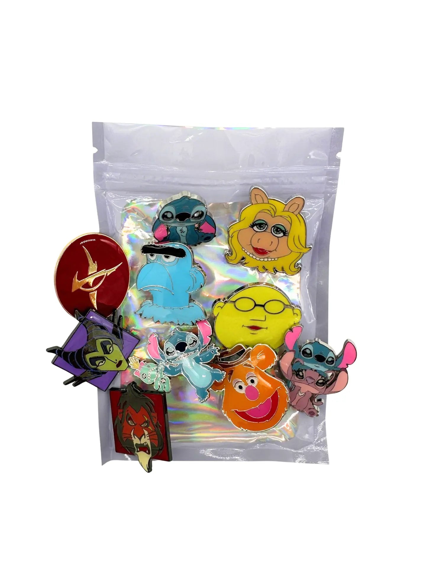 Mystery Trader Pack – Disney Pin Trading Set | Includes 10 Pins, PinFolio Mini Board & Zippered Pouch GoPinPro