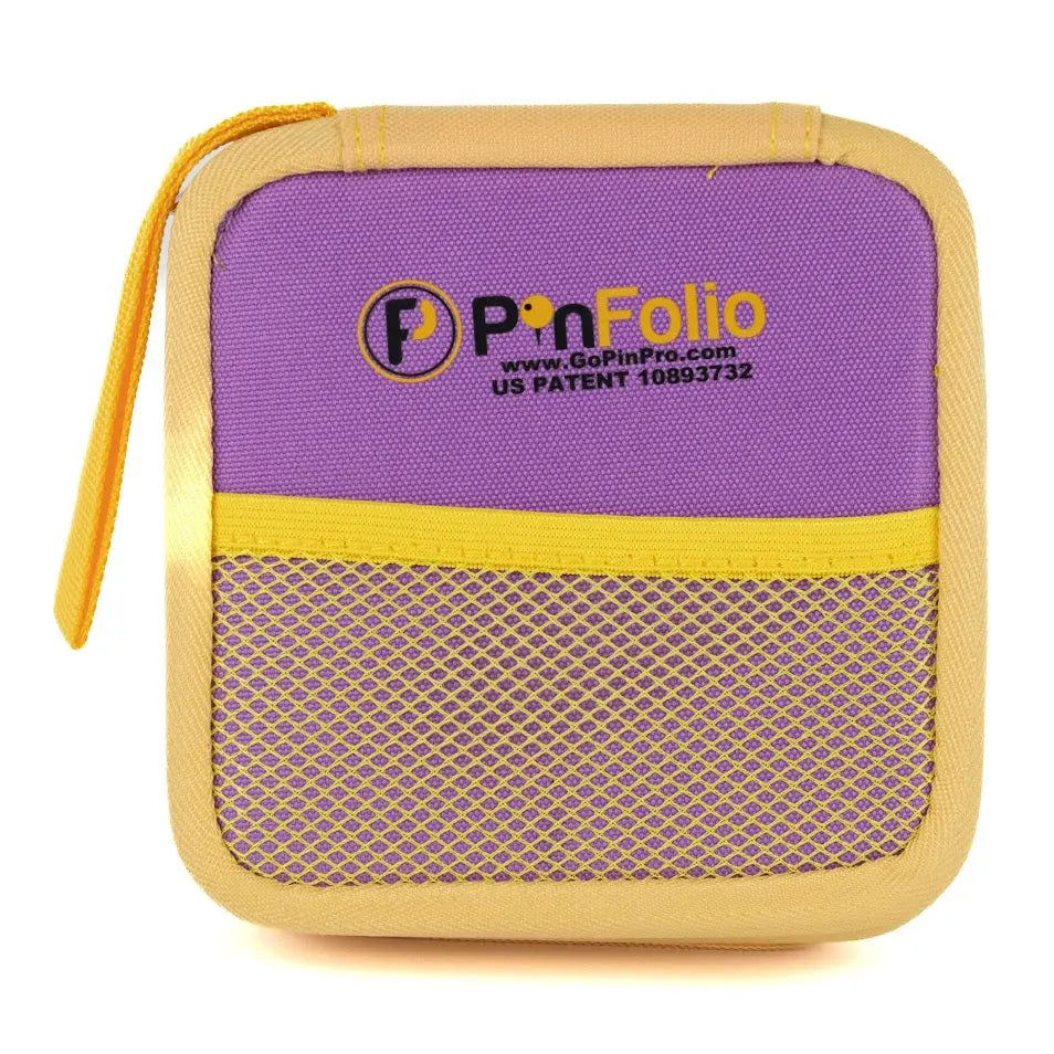 PinFolio® Mini Show – Portable Pin Organizer & Display for Disney Pin Traders | Holds Up to 30 Pins GoPinPro