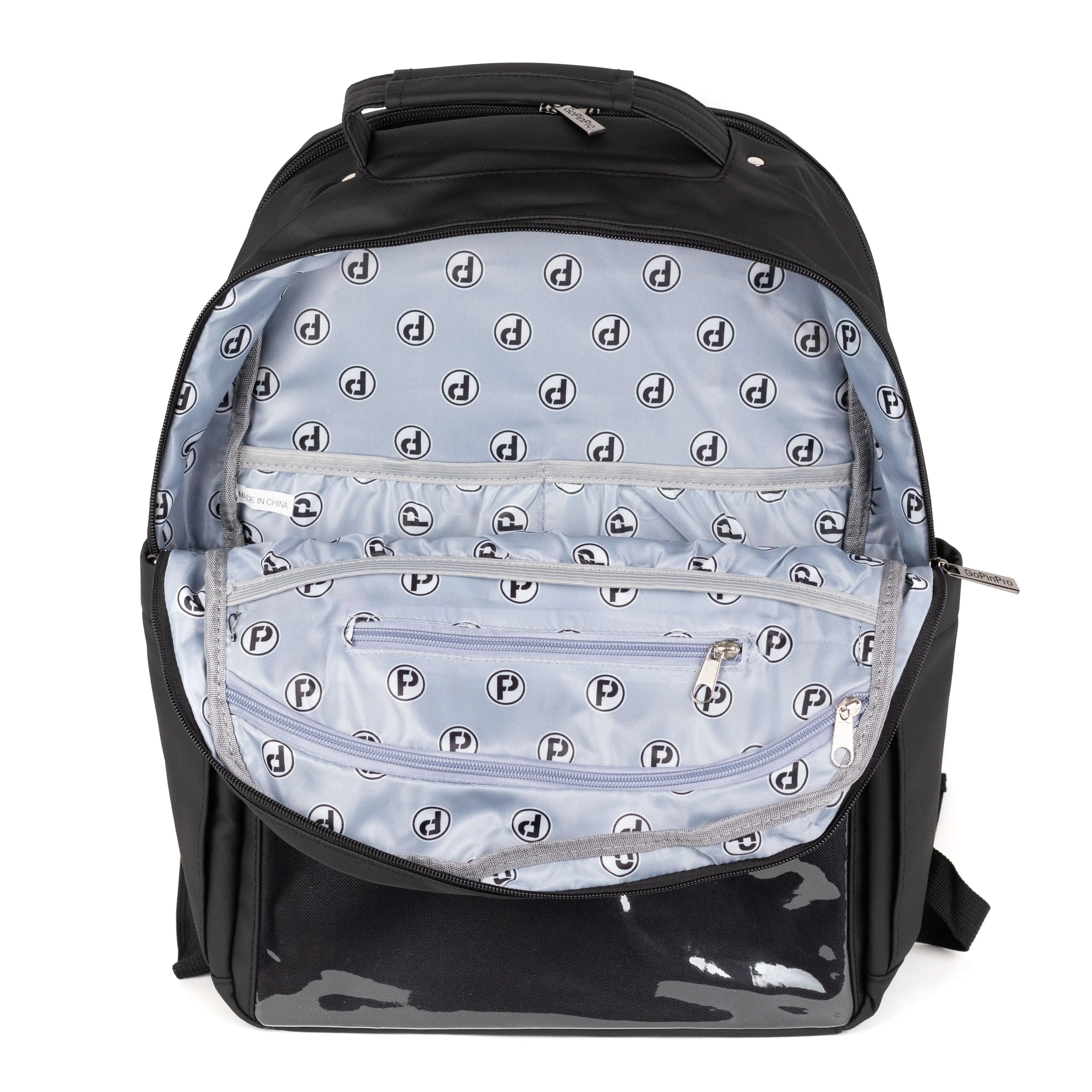PinFolio® Backpack – Stylish Pin Organizer & Display Bag | Holds Stick'N'Go® Board | Perfect for Pin Collectors on the Go GoPinPro