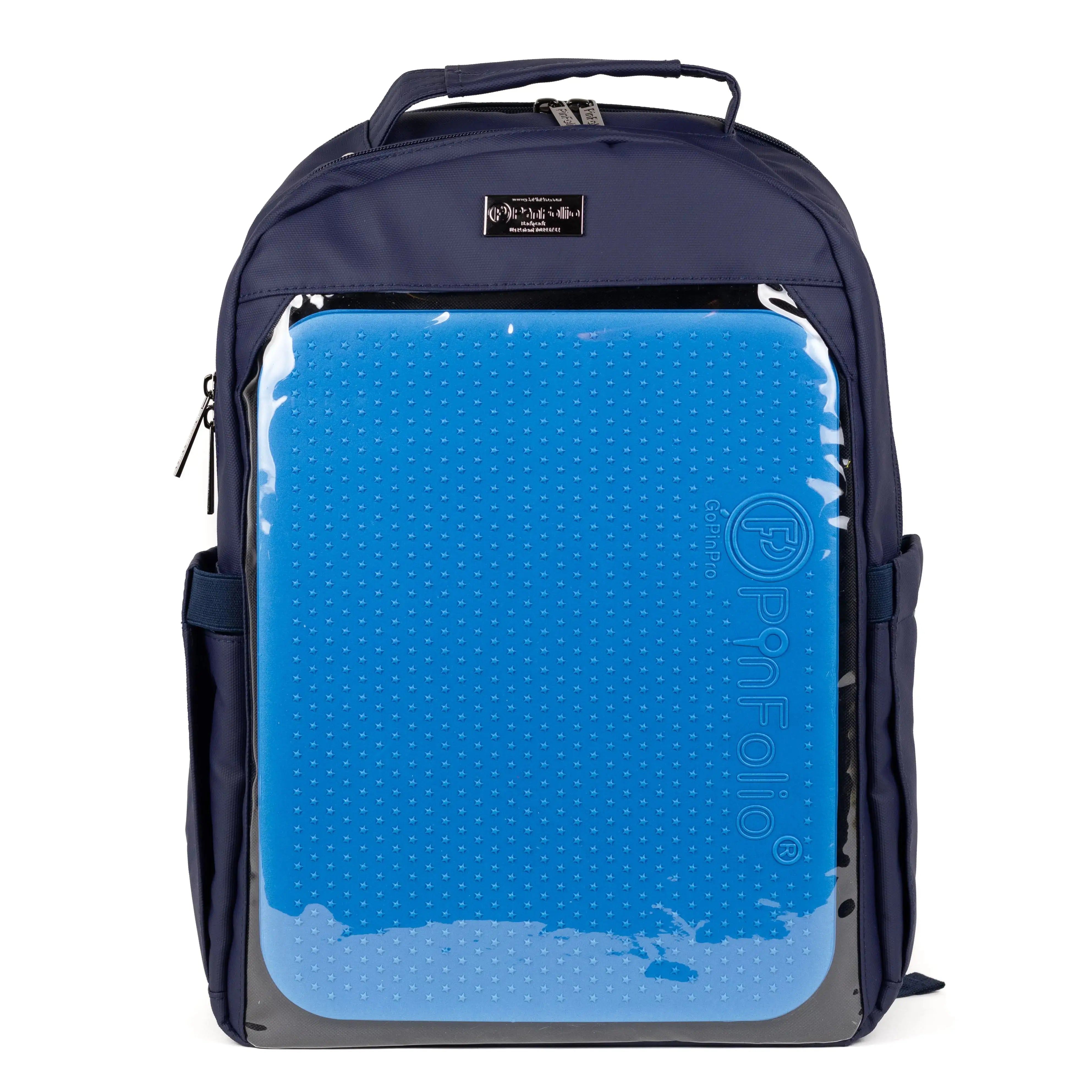 PinFolio® Backpack – Stylish Pin Organizer & Display Bag | Holds Stick'N'Go® Board | Perfect for Pin Collectors on the Go GoPinPro