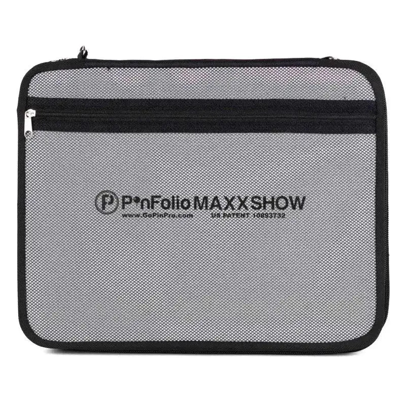PinFolio® Maxx SHOW – Enamel Pin Display & Trading Case | 3 Stick'N'Go® Surfaces | Holds Up to 180 1" Pins GoPinPro