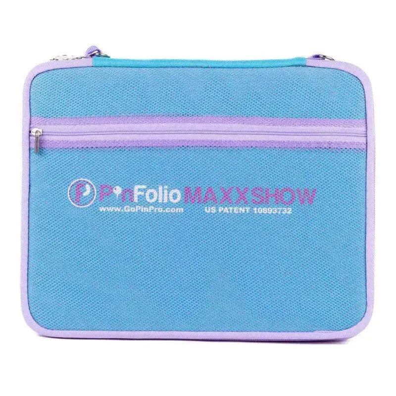 PinFolio® Maxx SHOW – Enamel Pin Display & Trading Case | 3 Stick'N'Go® Surfaces | Holds Up to 180 1" Pins GoPinPro