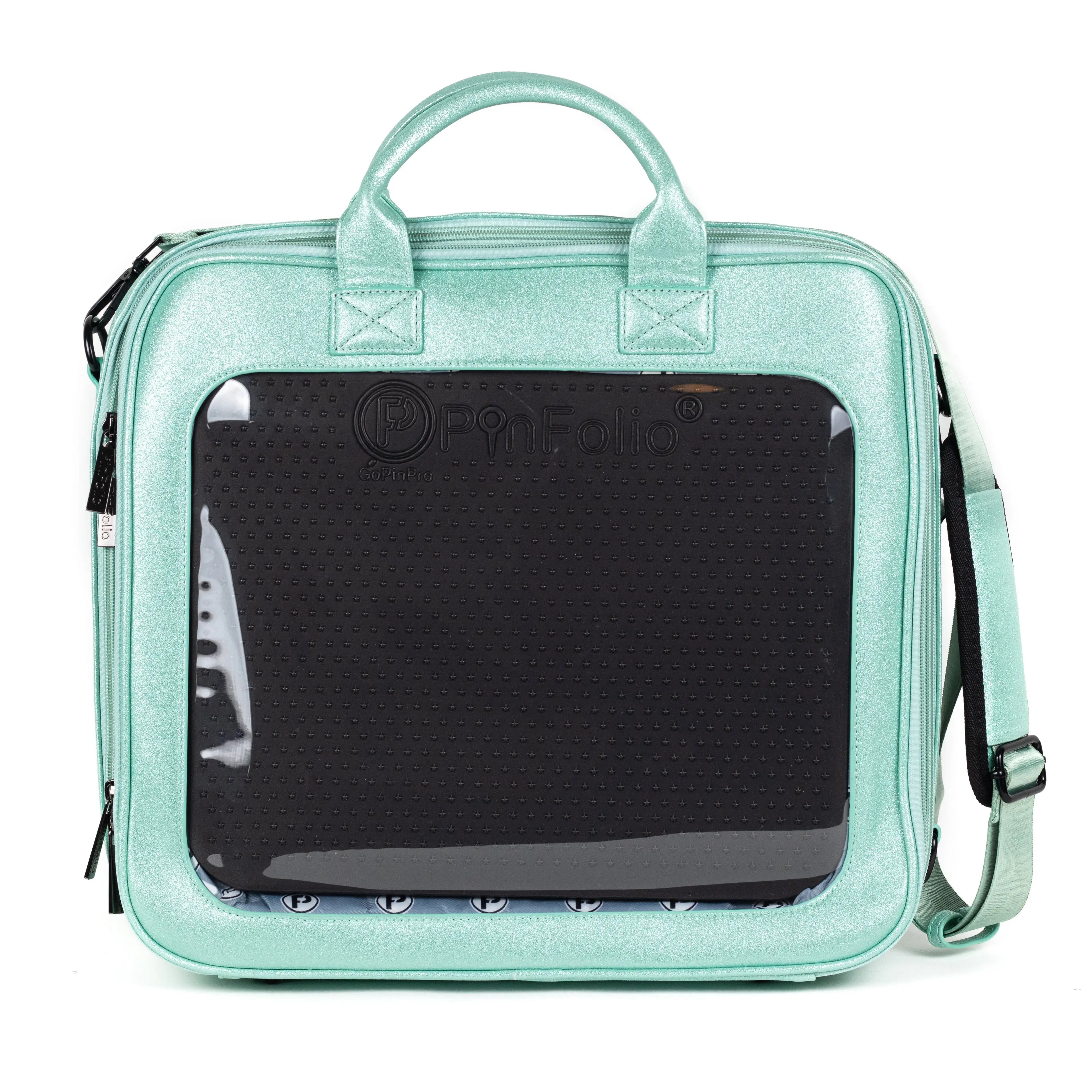 PinFolio® Regal Window – Luxury Pin Trading Bag with Stick'N'Go® Boards & Front Display | Holds Up to 734 Pins GoPinPro