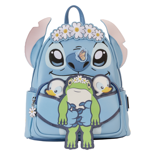 Loungefly Stitch Springtime Daisy Cosplay Mini Backpack
