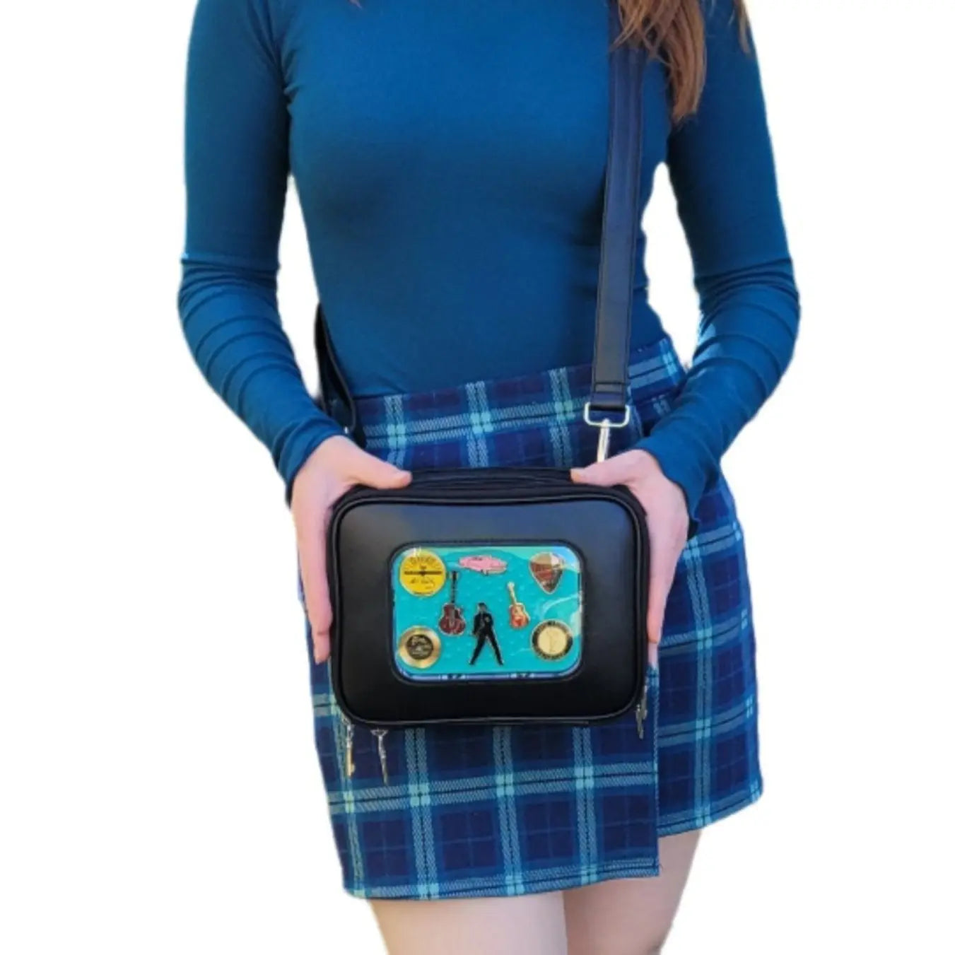 PinFolio® XO Pin Bag – Multi-Functional Pin Display & Storage with Safe'N'Go® Pouches | Holds Up to 5 Mini Boards GoPinPro