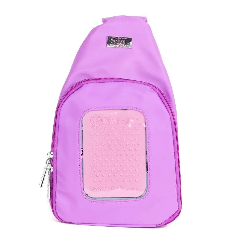 B-Grade PinFolio® Sling Bag – Pin Trading Bag with Transparent Display & Removable Pouches | Limited Colors GoPinPro