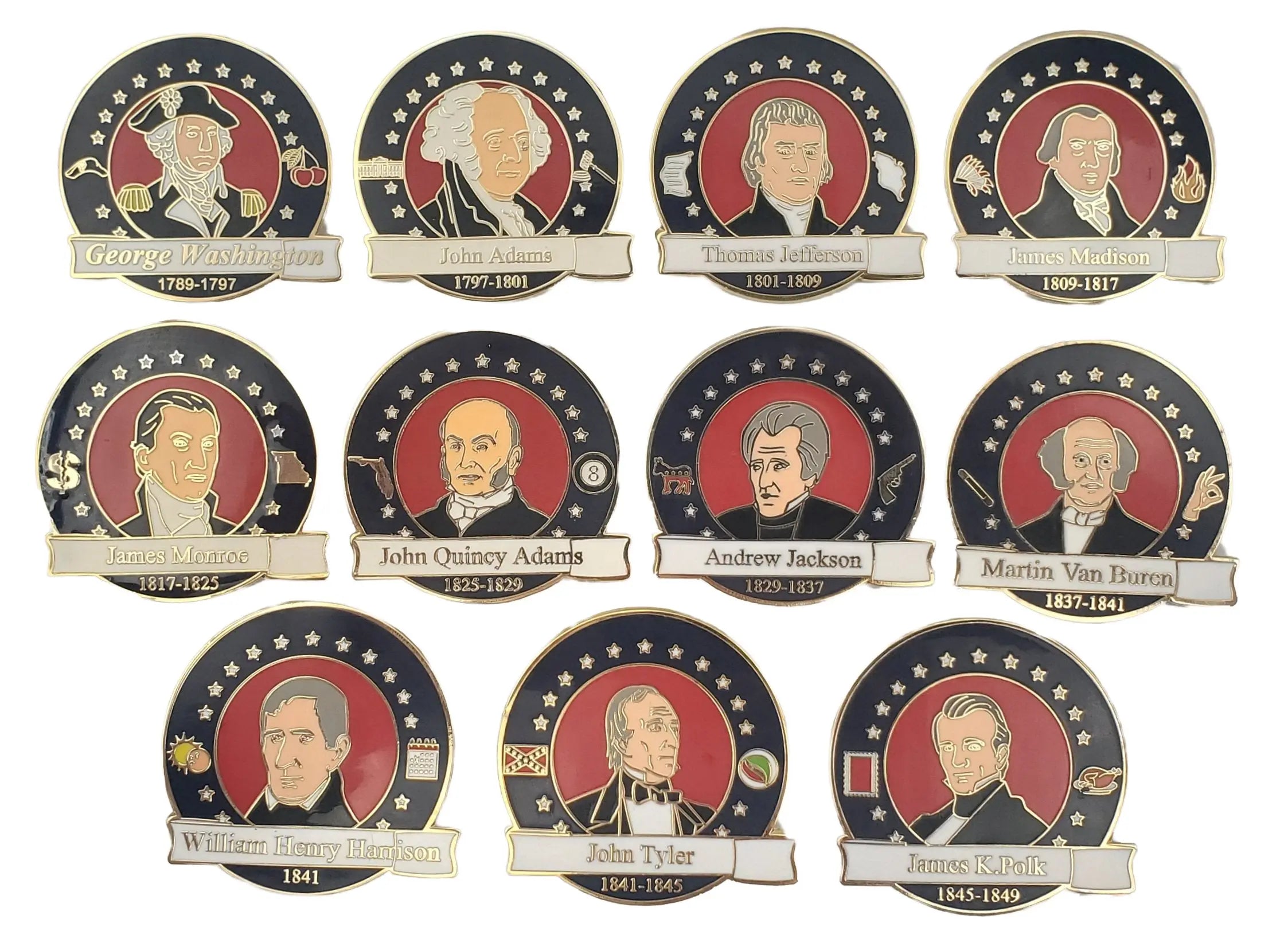 Presidential Pin Collection - GoPinPro