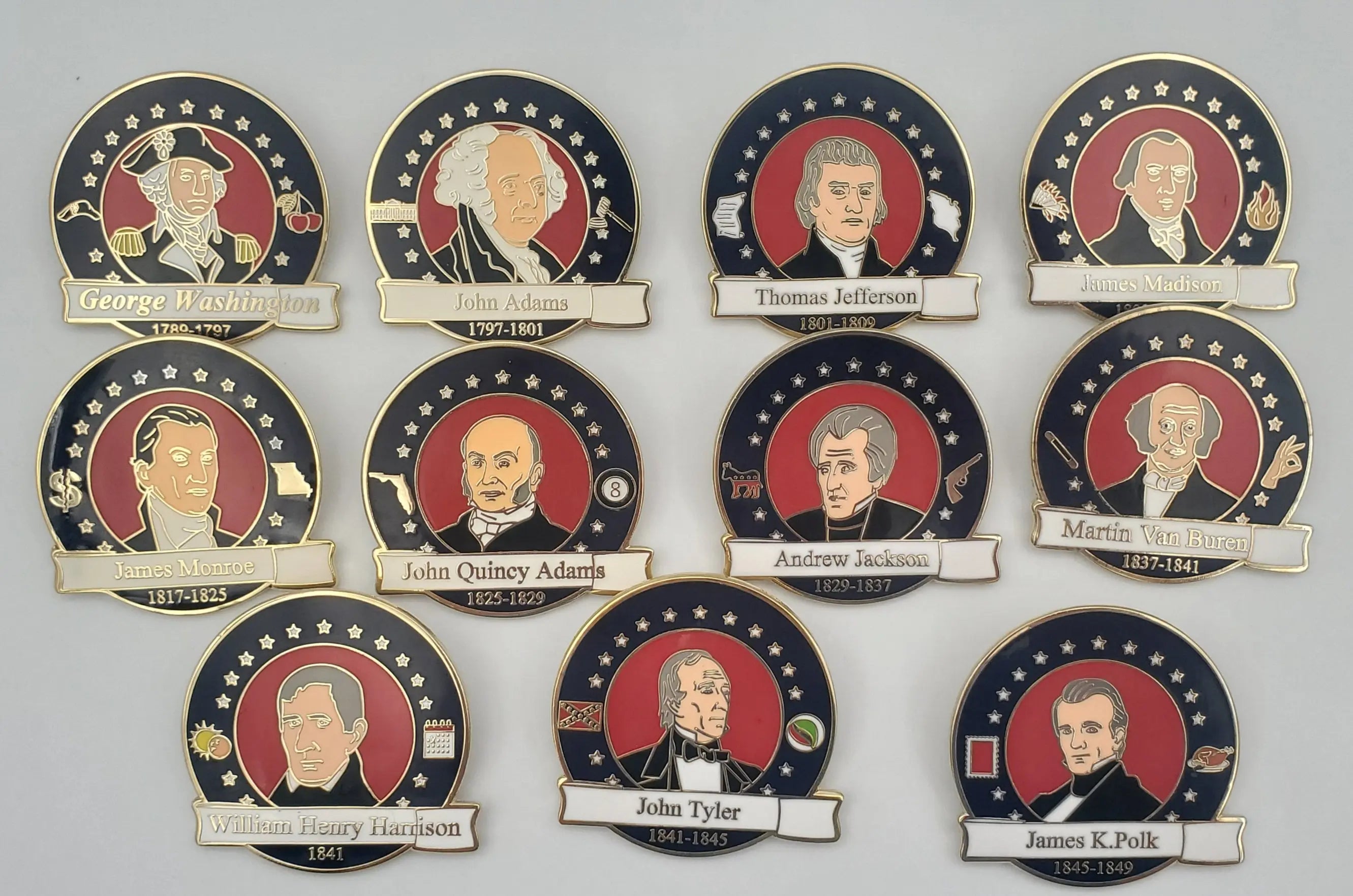 Presidential Pin Collection - GoPinPro