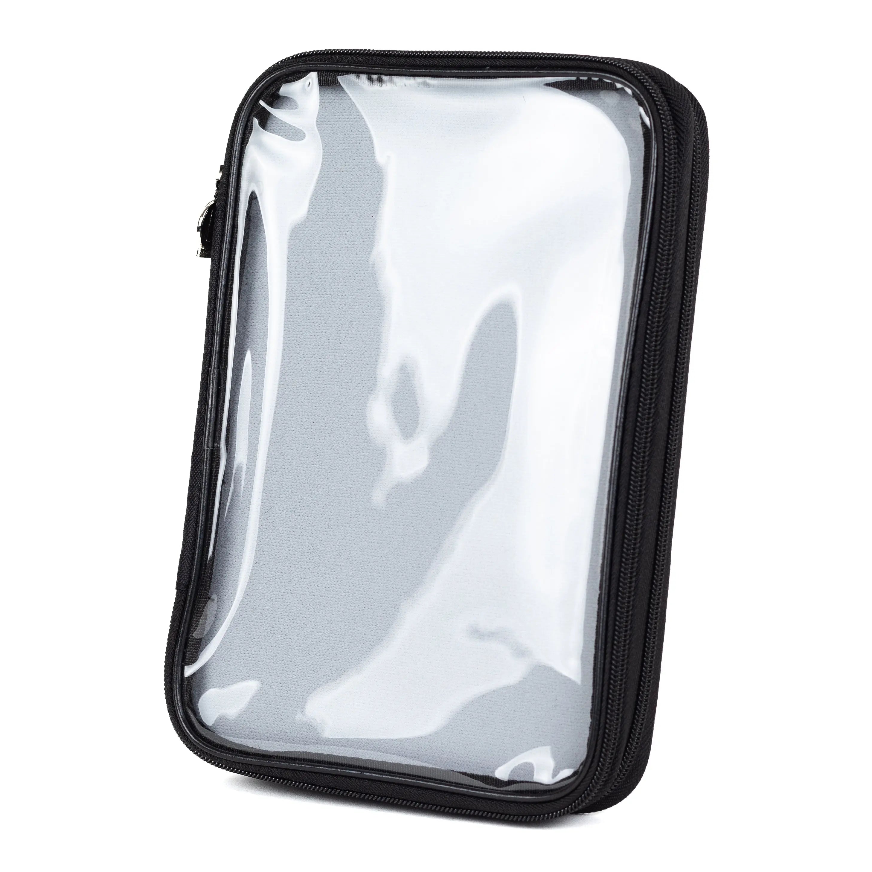 PinFolio® Show – Portable Enamel Pin Display and Storage Case with Stick'N'Go® Technology, Holds 100 Pins, Clear Front Window, Adjustable Strap GoPinPro