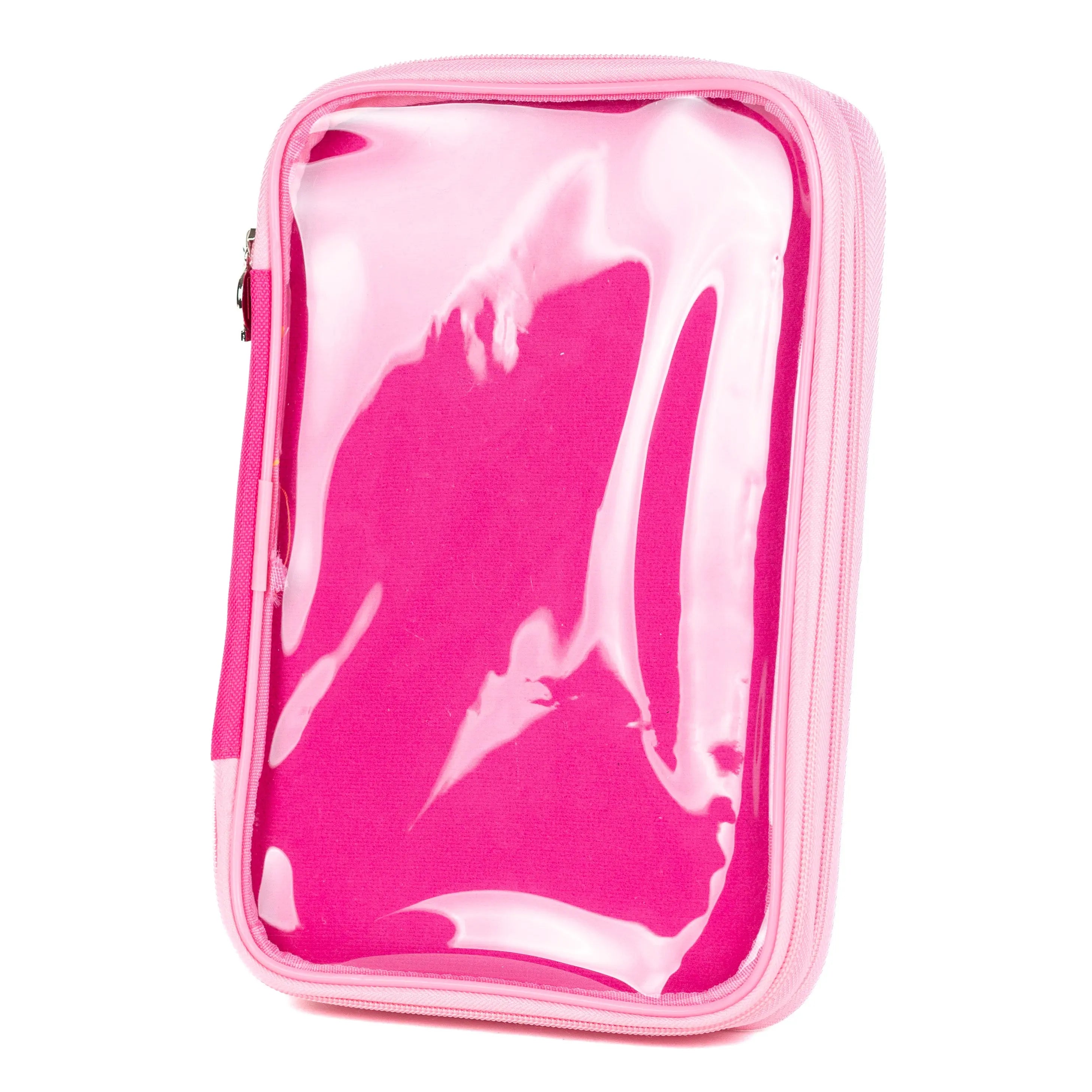 PinFolio® Show – Portable Enamel Pin Display and Storage Case with Stick'N'Go® Technology, Holds 100 Pins, Clear Front Window, Adjustable Strap GoPinPro