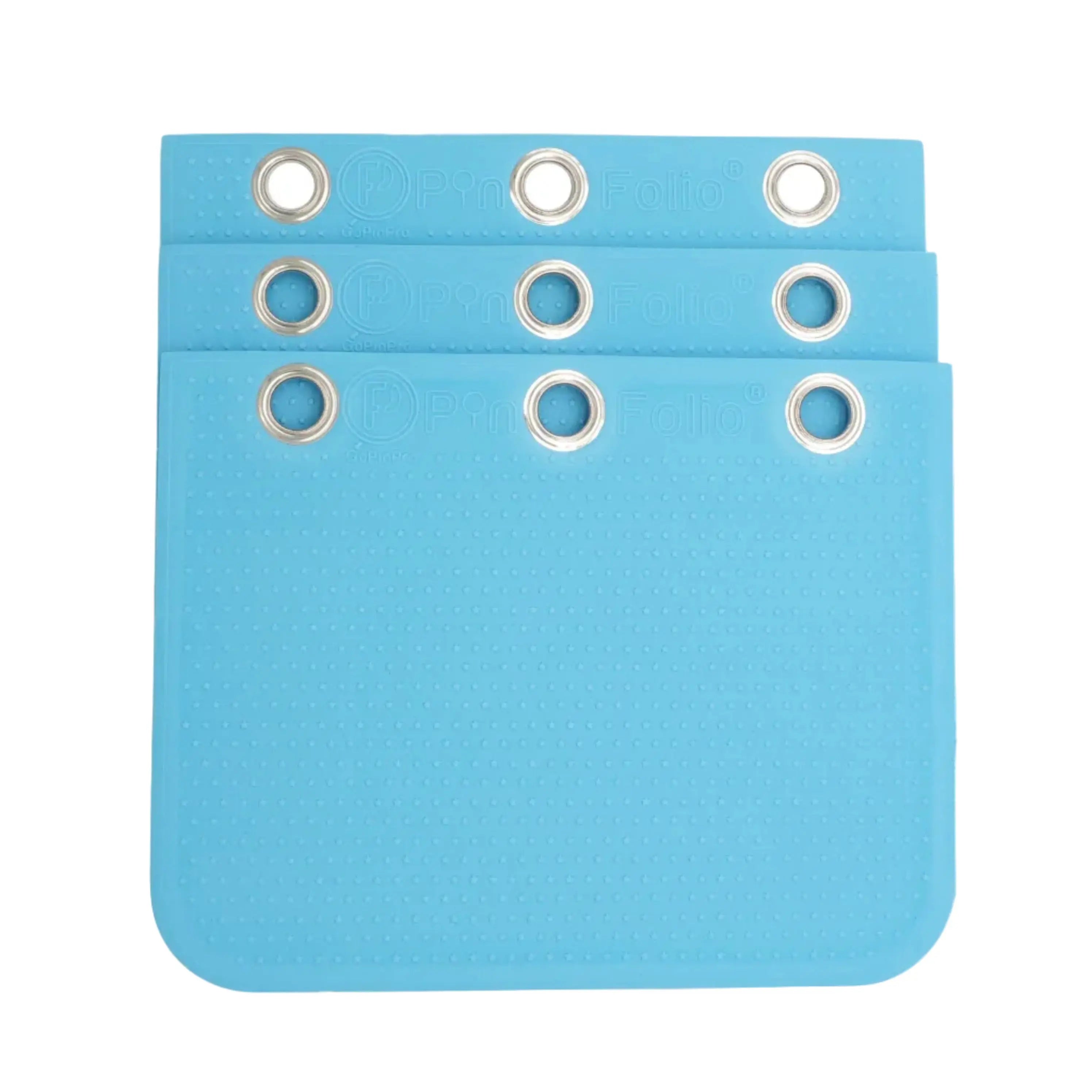 PinFolio® Stick’N’Go® Binder Pages – 3 Pack (Double-Sided with Dividers) GoPinPro