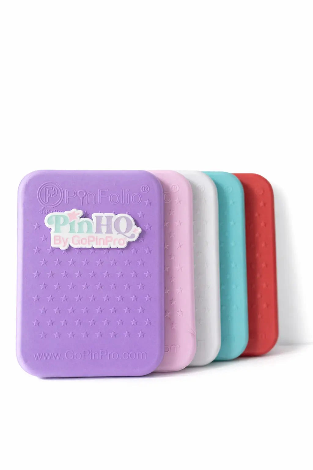 PinFolio Mini ピンフォリオ ピンバッジボード 紫 Mini PinFolio Boards – Compact Pin Display & Storage | Set of 5