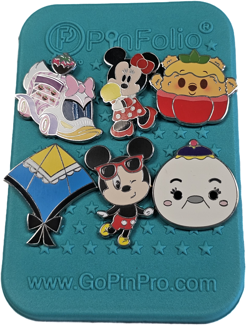 PinFolio Sitck’N’Go Pages, 3 Foam Pin Display Pages for PinFolio Disney Pin Books & 3 Ring Binders, Designed to Easily Trade & Display Enamel Pins