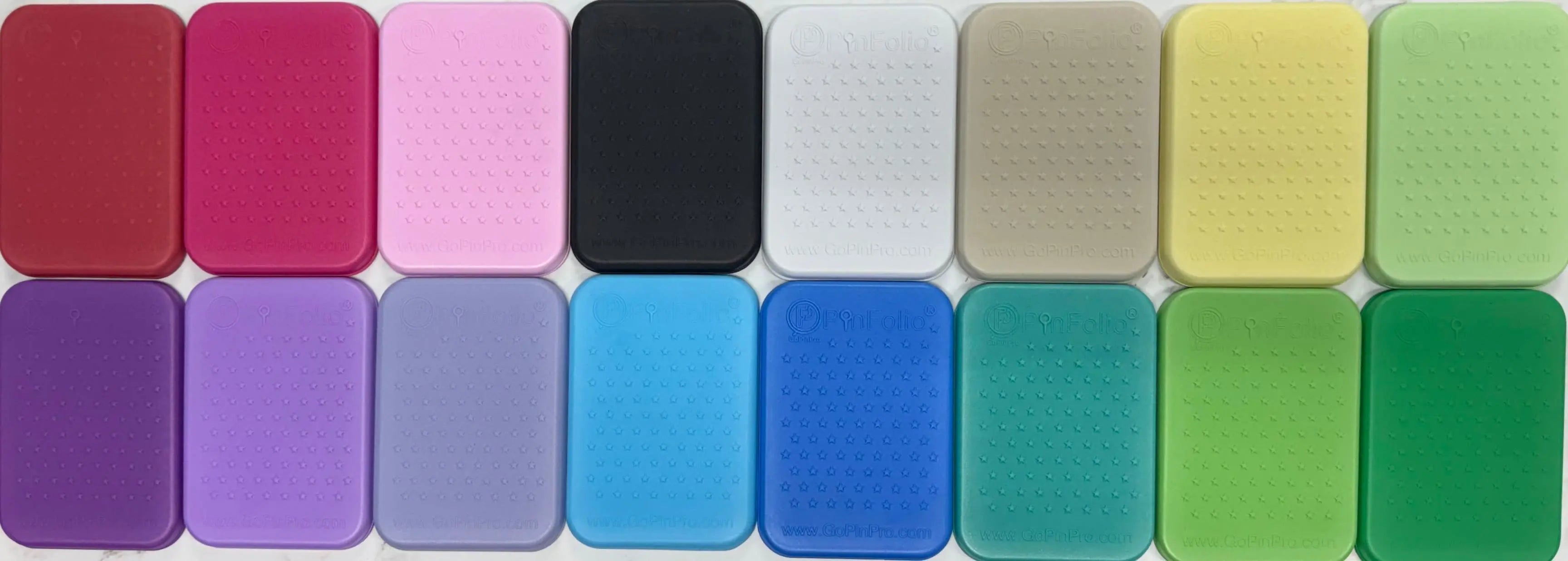 Mini PinFolio Boards – Compact Pin Display & Storage | Set of 5 GoPinPro