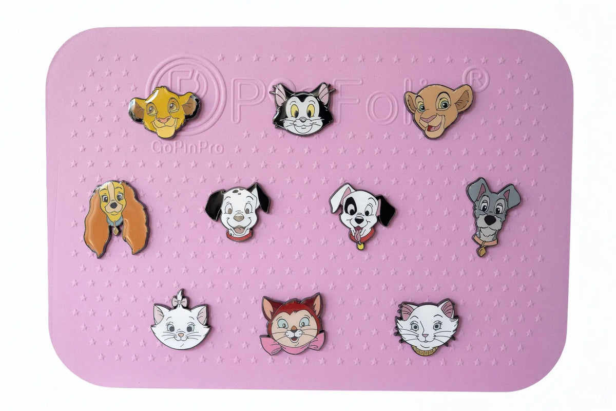 10 Pack – Official Licensed Disney Pins designed by GoPinPro Trading Set GoPinPro