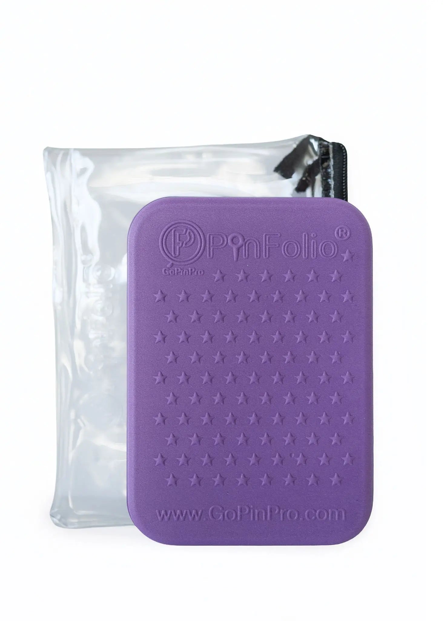 PinFolio Mini ピンフォリオ ピンバッジボード 紫 Mini PinFolio Boards – Compact Pin Display & Storage | Set of 5