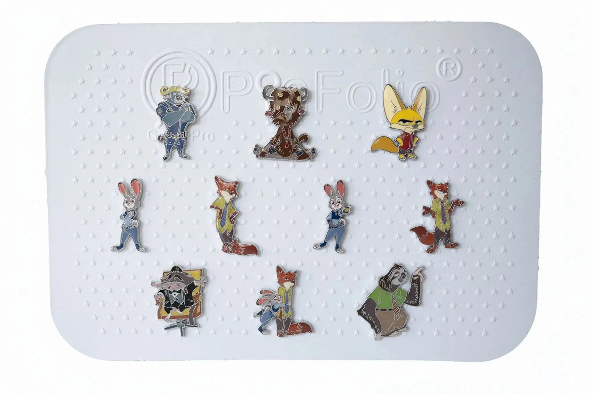 10 Pack – Official Licensed Disney Pins designed by GoPinPro Trading Set GoPinPro