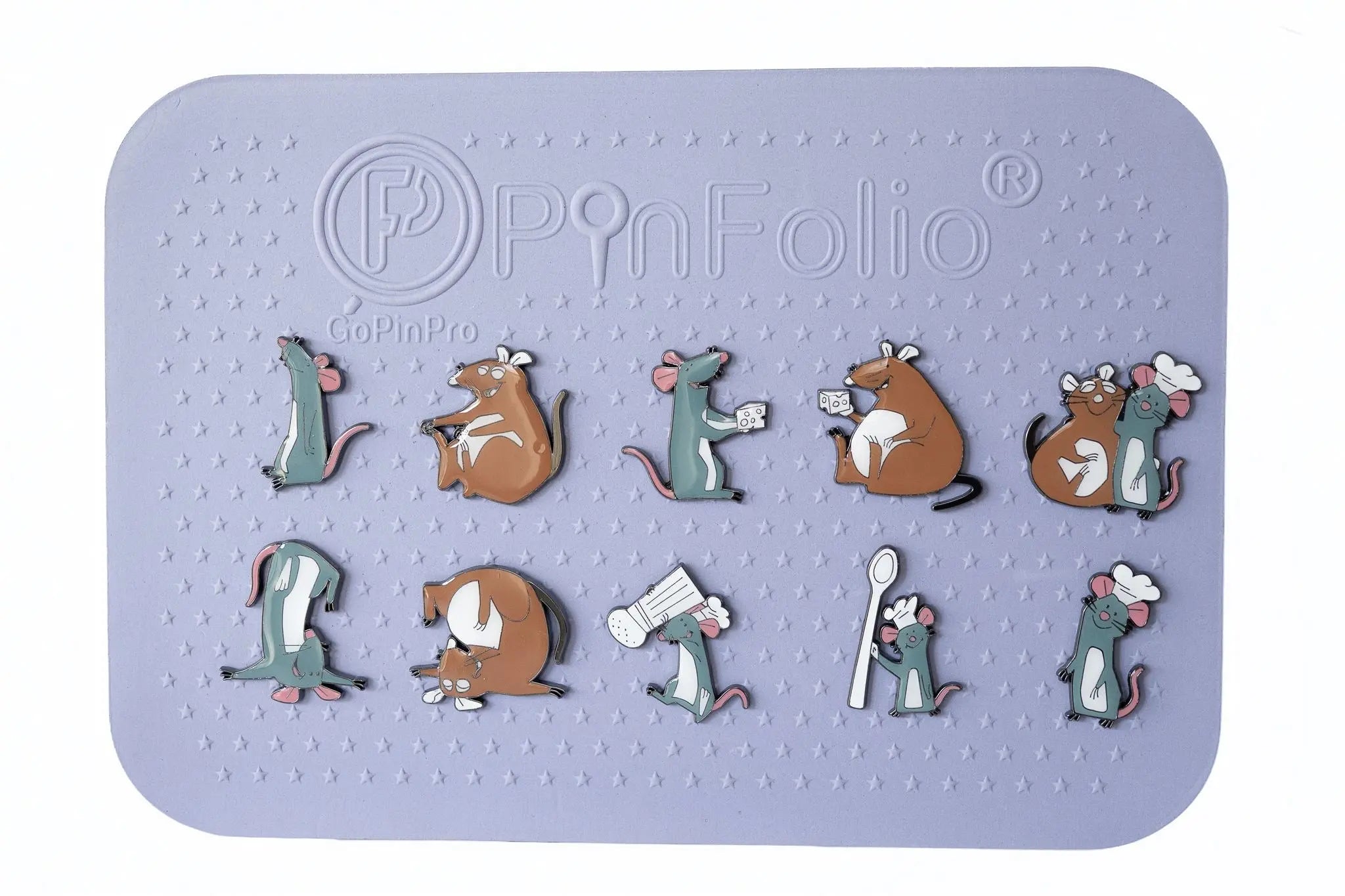 10 Pack – Official Licensed Disney Pins designed by GoPinPro Trading Set GoPinPro