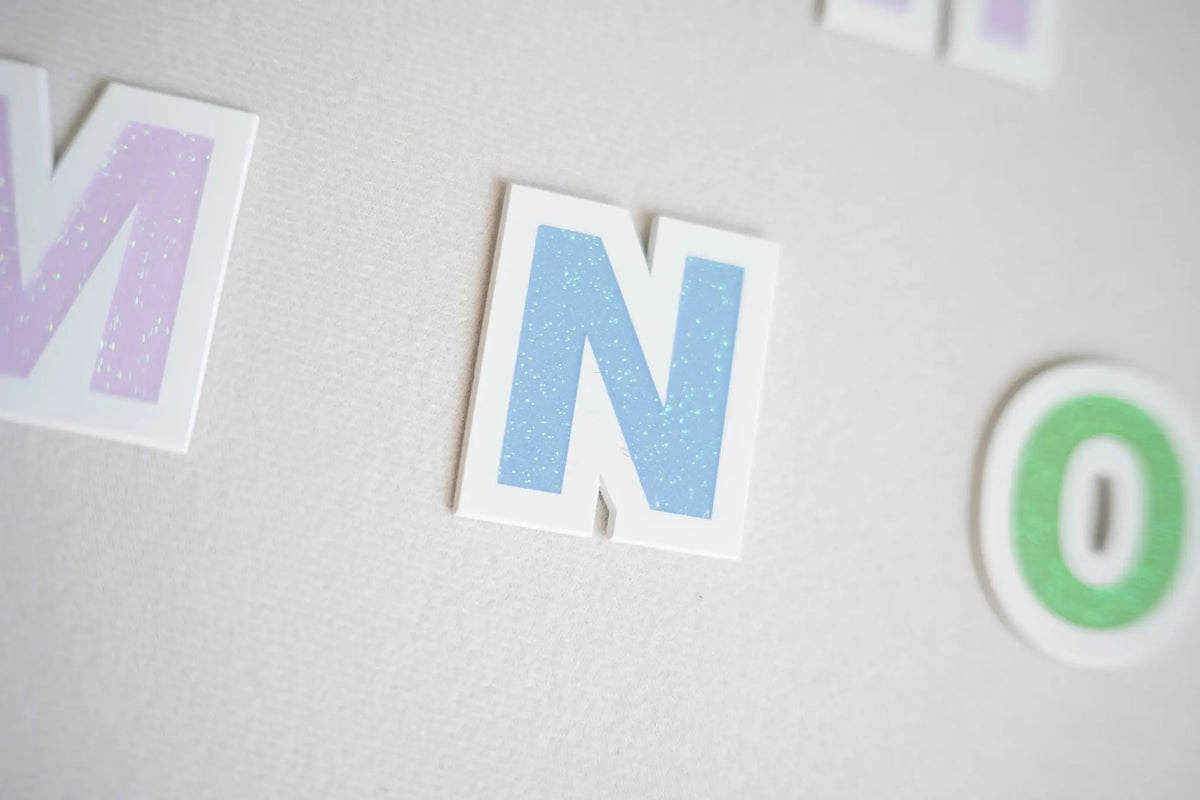 GoPinPro® Sparkly Alphabet Letter Pins GoPinPro