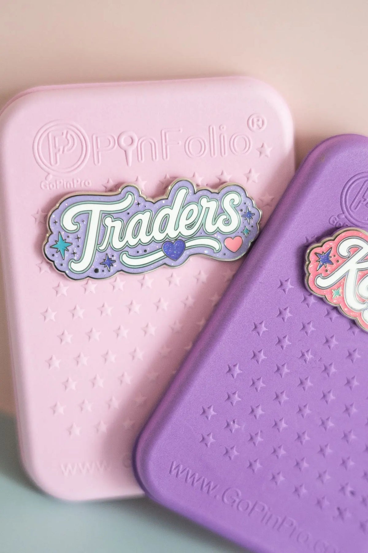 Traders & Keepers Pin Set | 2 Enamel Pins by GoPinPro GoPinPro