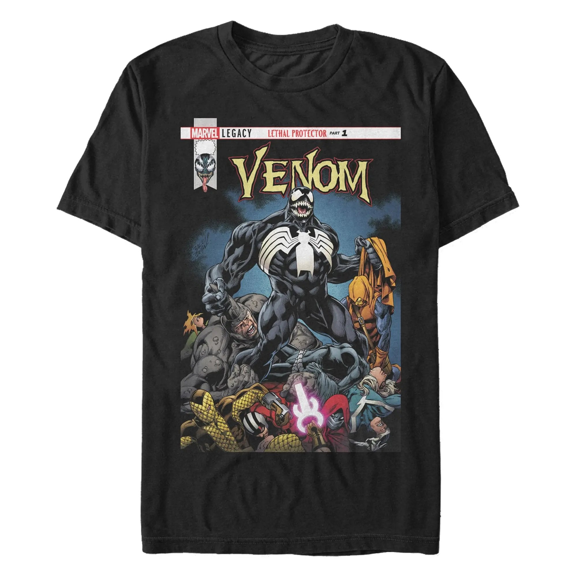Men's Marvel Venomized Cover T-Shirt