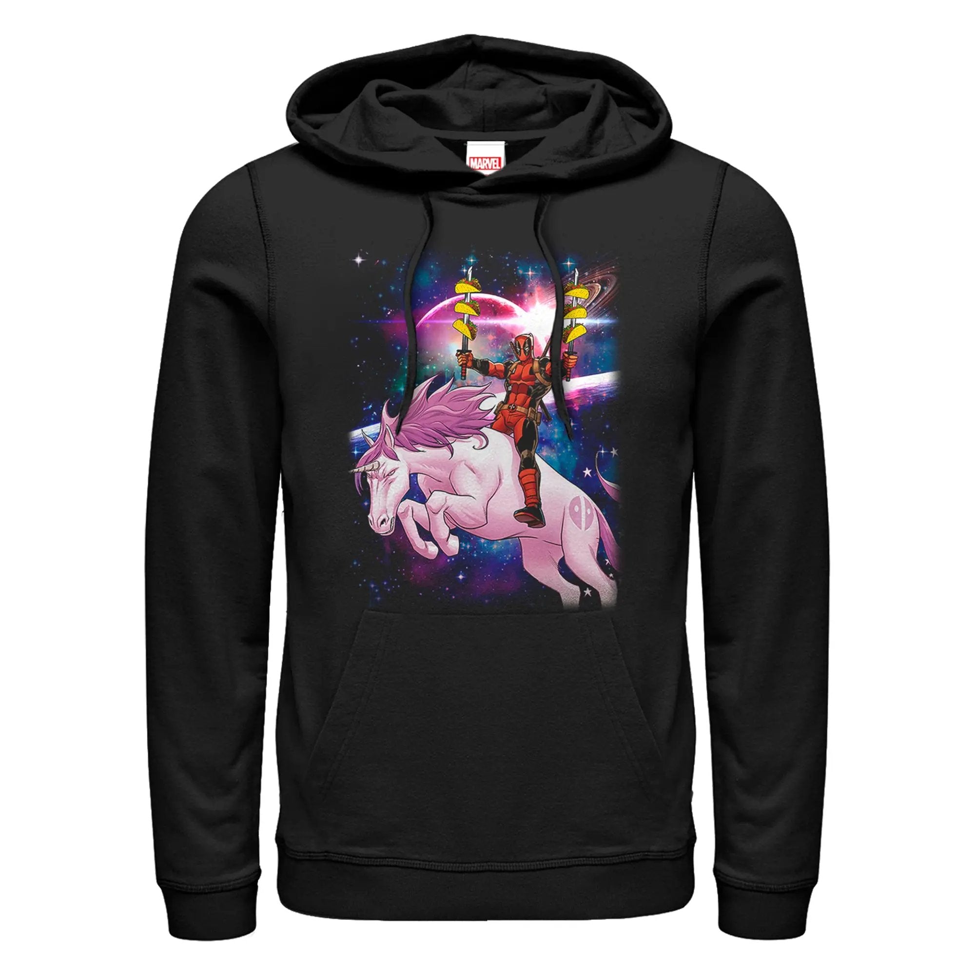 Men's Marvel Taco Unicorn Lightweight Hoodie