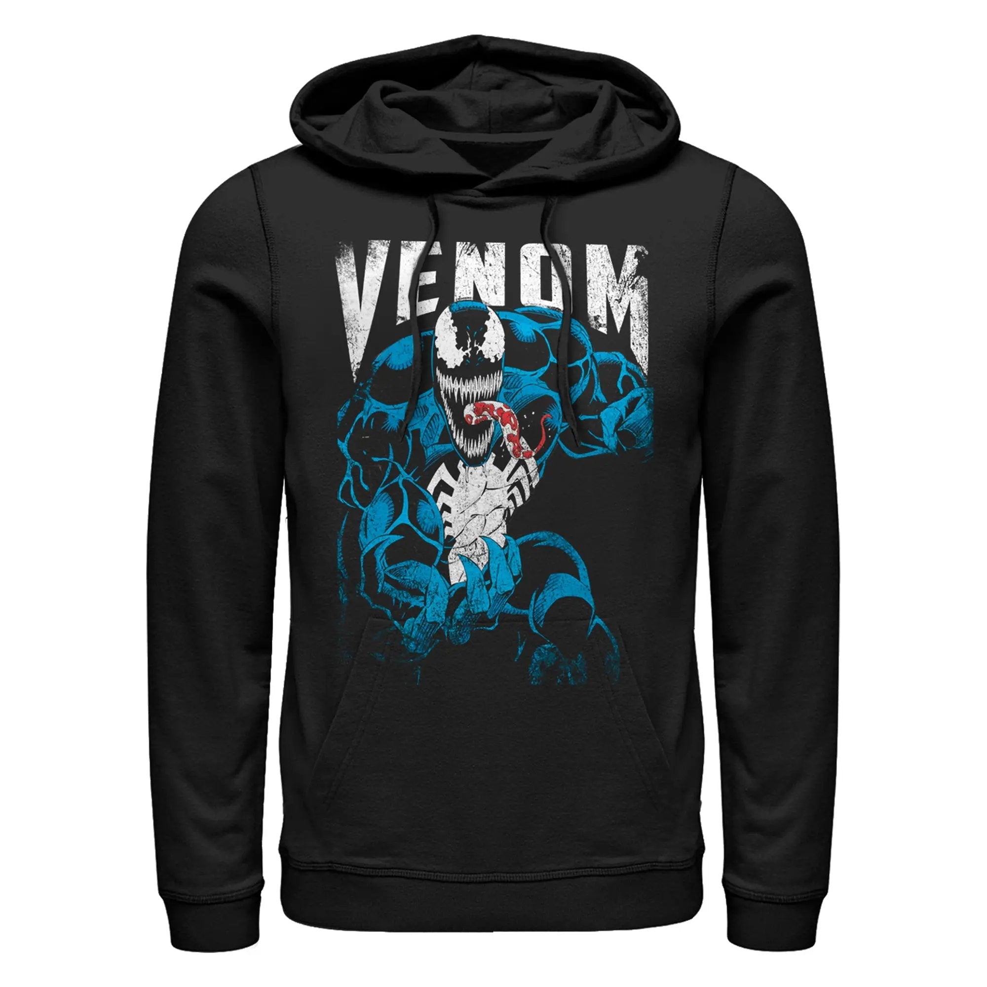 Men's Marvel Venom Grunge Lightweight Hoodie