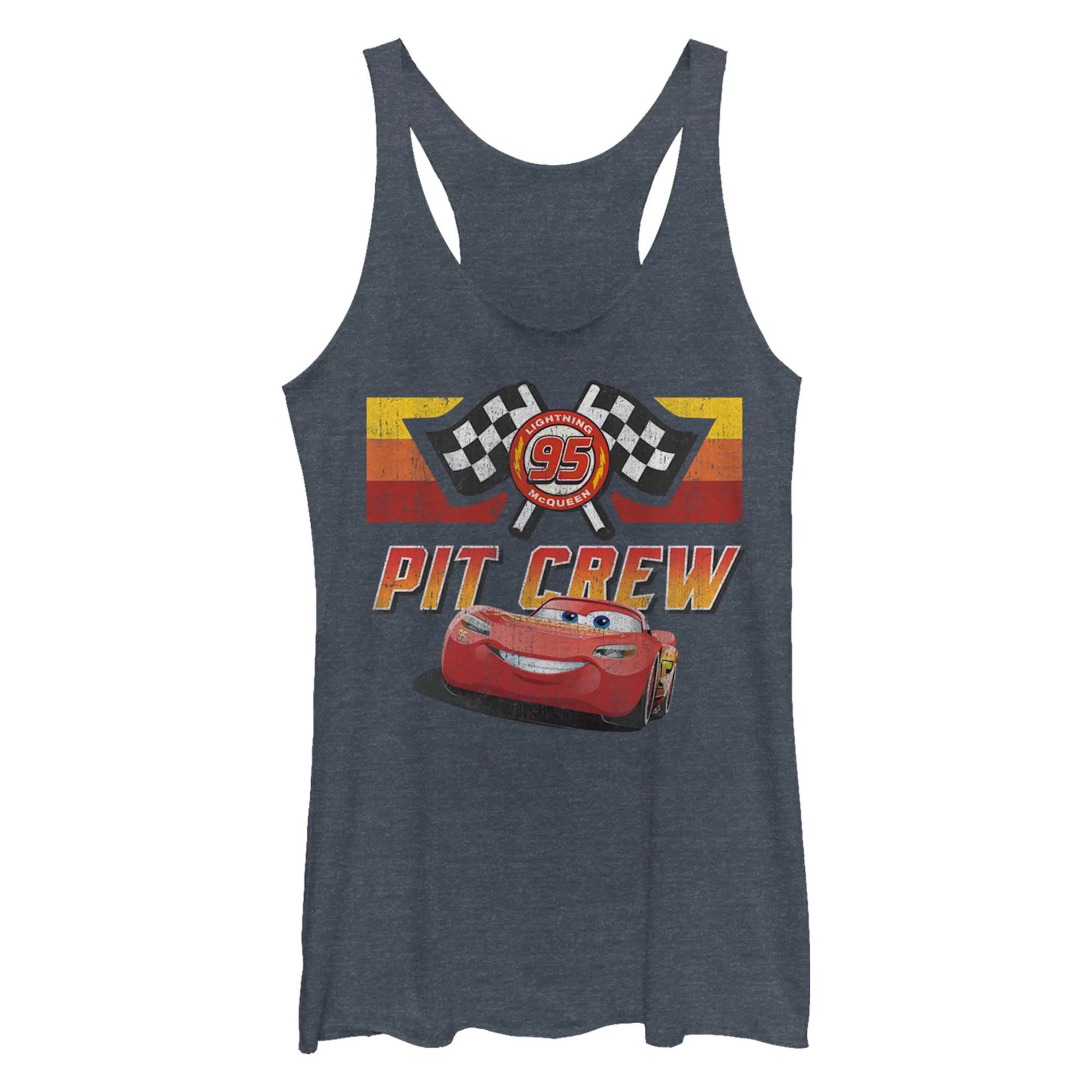 Junior's Disney Pit Crew Tank Top