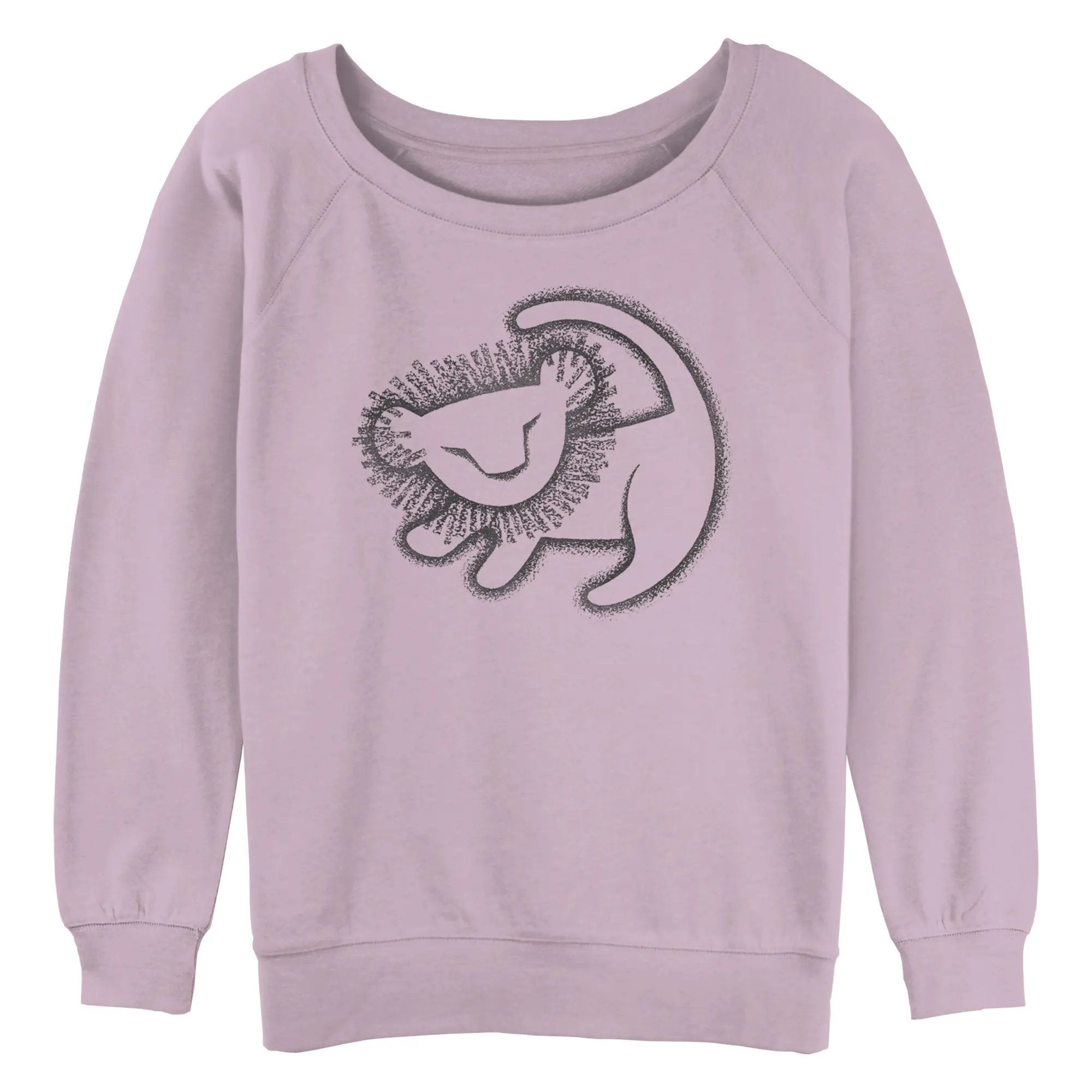 Junior's Disney Cave Painting Raglan Pullover