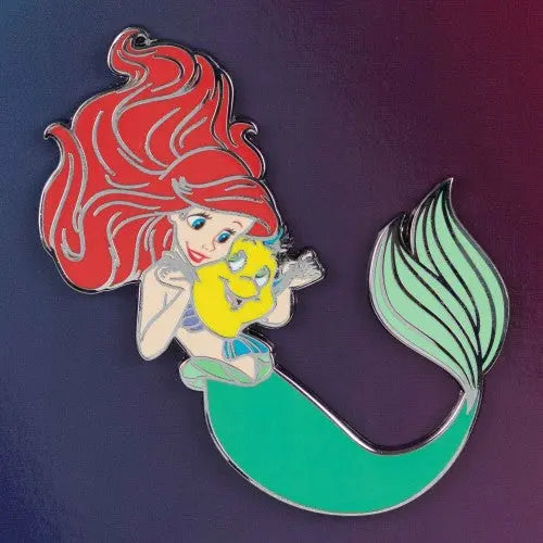 Ariel and Flounder - Stewpins Exclusive - Limited Edition 300 GoPinPro