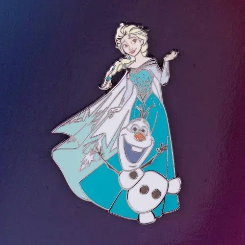 Elsa and Olaf Pin - Stewpins Exclusive - Limited Edition 300 GoPinPro