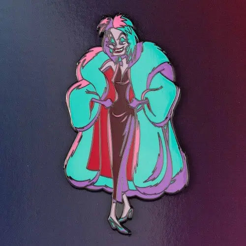 Cruella de Vil - Stewpins Exclusive - Limited Edition 300 GoPinPro