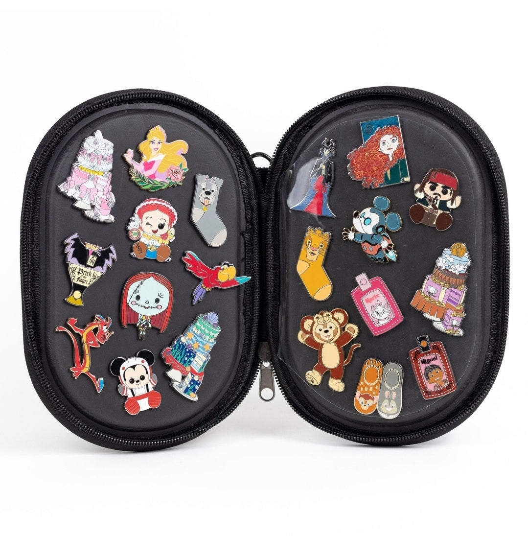PinFolio® GO – Compact Pin Display & Storage Organizer | Fits Inside Loungefly Bags | Ideal for Pin Traders on the Go