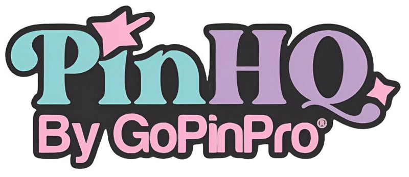 Pin HQ by GoPinPro Logo Pin