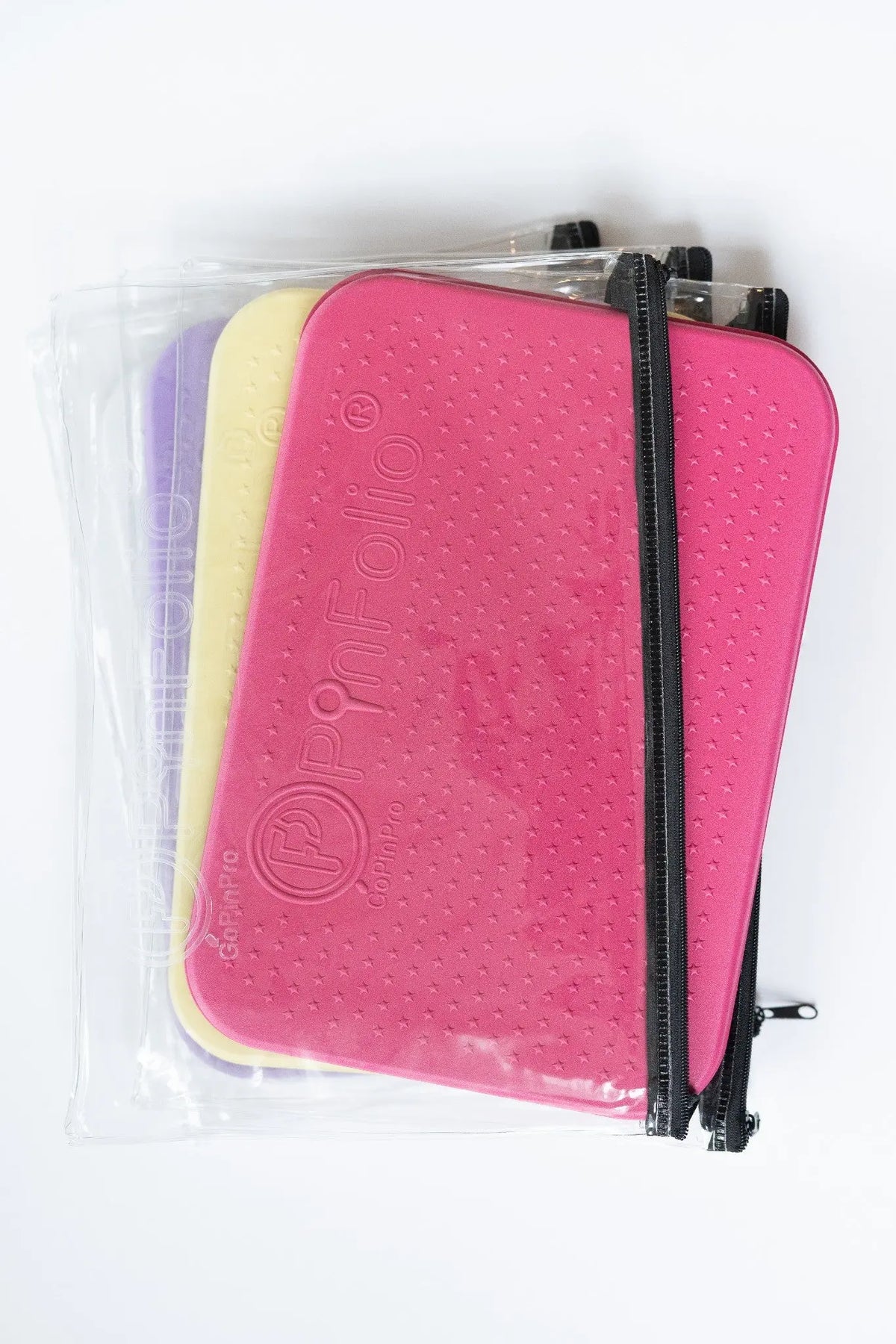 PinFolio® Safe'N'Go® Zippered Pouch for Midsize Boards - Pack of 4 GoPinPro