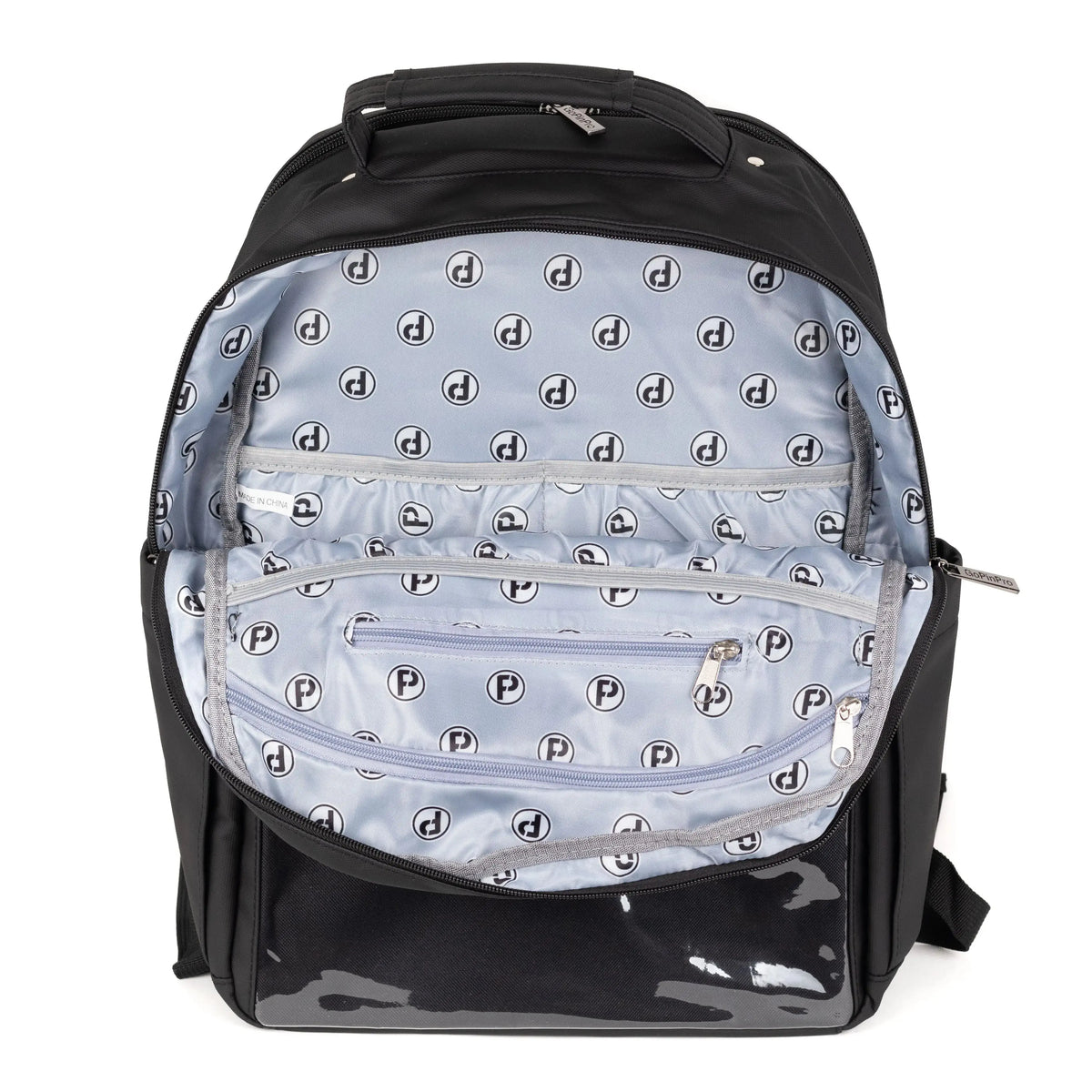 PinFolio® Backpack – Stylish Pin Organizer & Display Bag | Holds Stick'N'Go® Board | Perfect for Pin Collectors on the Go GoPinPro