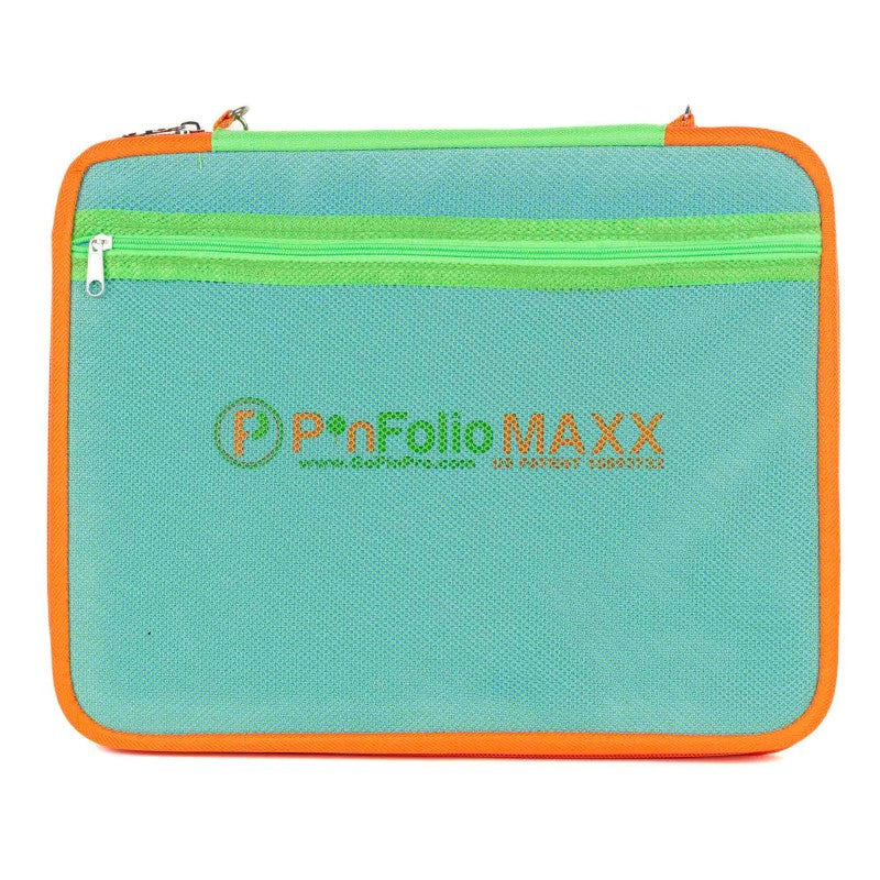 PinFolio® Maxx – Enhanced Enamel Pin Display & Storage Case | Holds Up to 60 Pins | Stick'N'Go® Technology