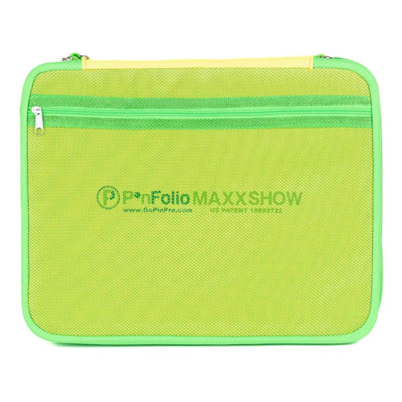 PinFolio® Maxx SHOW – Enamel Pin Display & Trading Case | 3 Stick'N'Go® Surfaces | Holds Up to 180 1" Pins