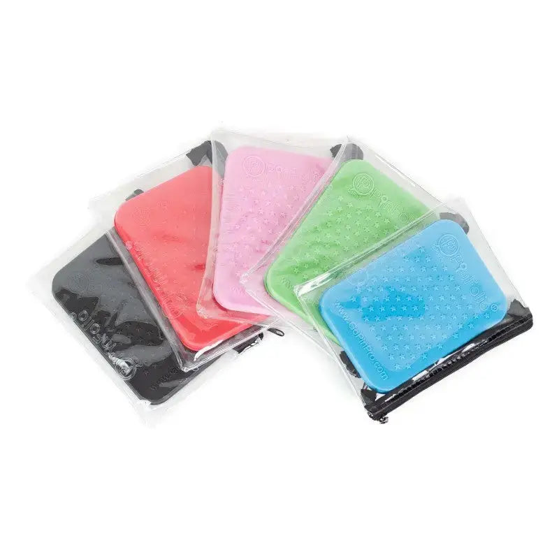 PinFolio® Safe'N'Go® Zippered Pouch for Mini Boards Pack of 5 – Secure and Customizable Pin Storage Sleeves GoPinPro
