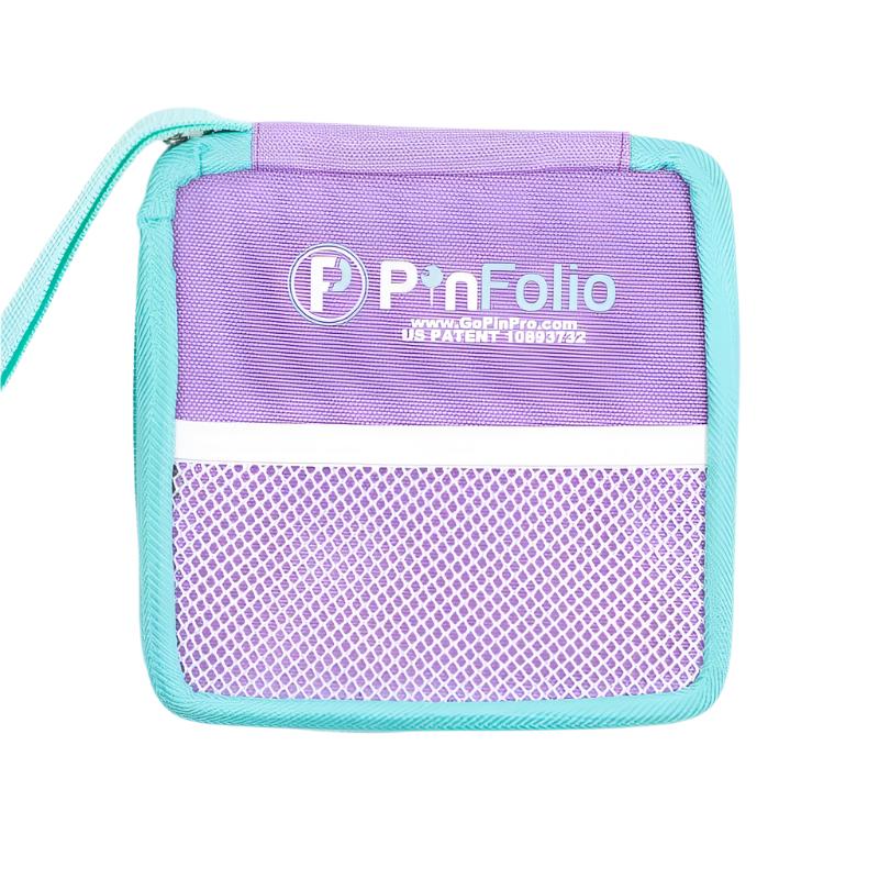 PinFolio® Mini SHOW – Portable Pin Organizer & Display for Disney Pin Traders | Holds Up to 30 Pins