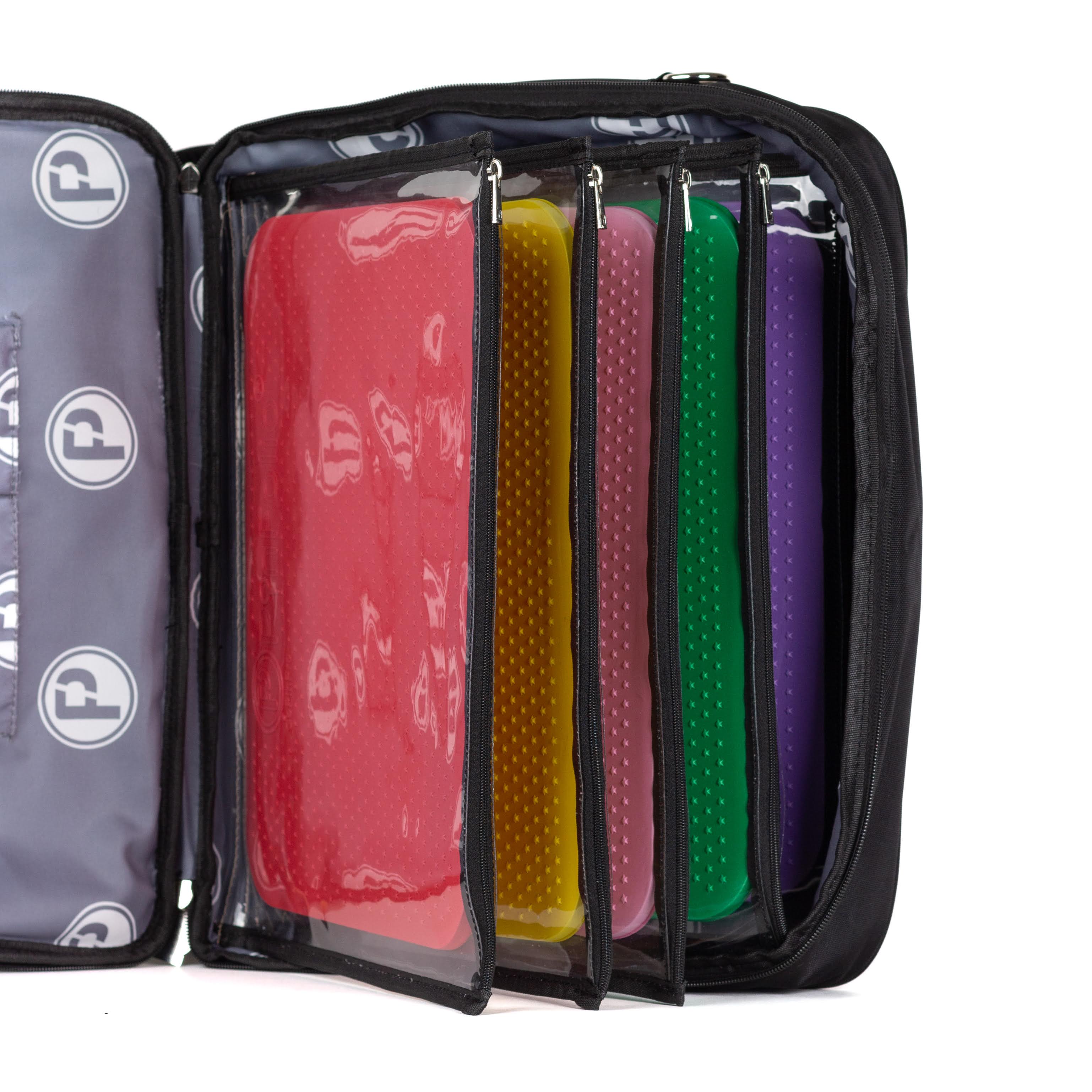 PinFolio® Regal – Premium Pin Storage Bag with 3 Stick'N'Go® Boards | Holds Up to 525 Pins