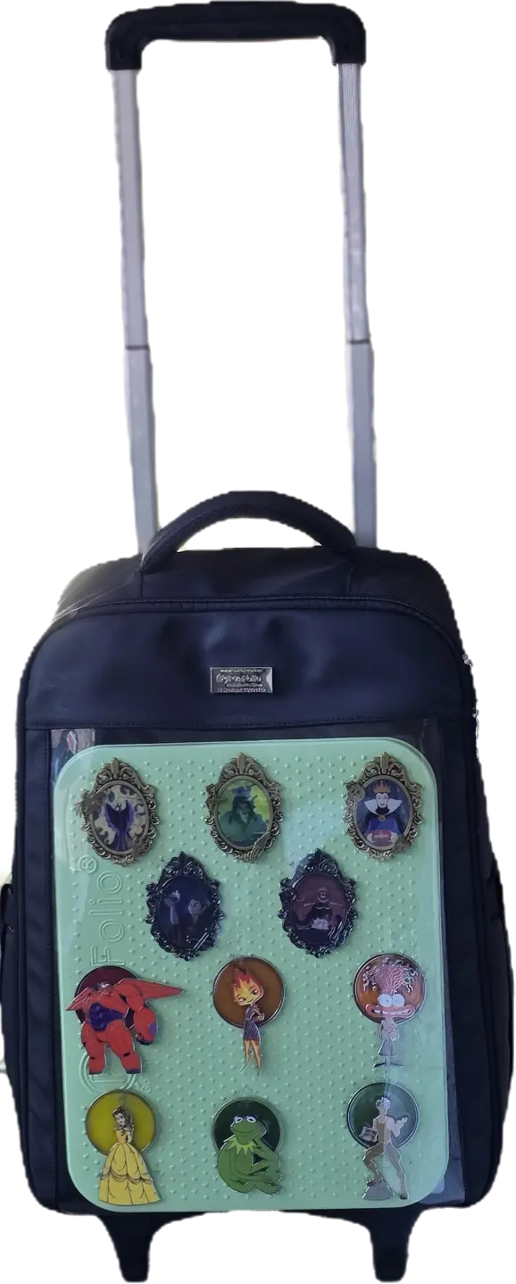 PinFolio® Roll - Rolling Backpack Storage GoPinPro