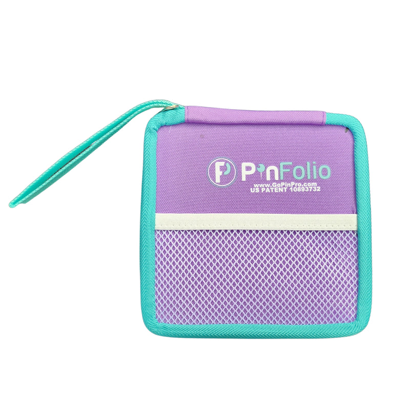 PinFolio Mini Show Pin Display Bag, Lightweight & Compact Mini Sports &  Disney Pin Book