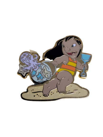 Loungefly Disney Lilo and Stitch Beach Day Pin Set LE 1000 GoPinPro & TD Collectibles exclusive - GoPinPro