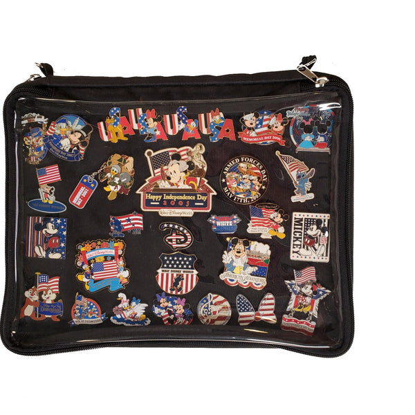 NEW Mickeys & Pluto Embroidery Pin Trading Book Bag For Disney Pin  Collections